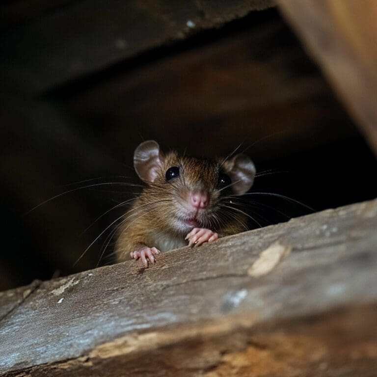 how to tell if rodents are in your attic